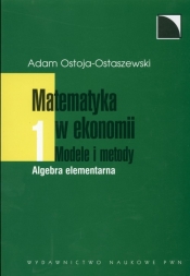 Matematyka w ekonomii Modele i metody