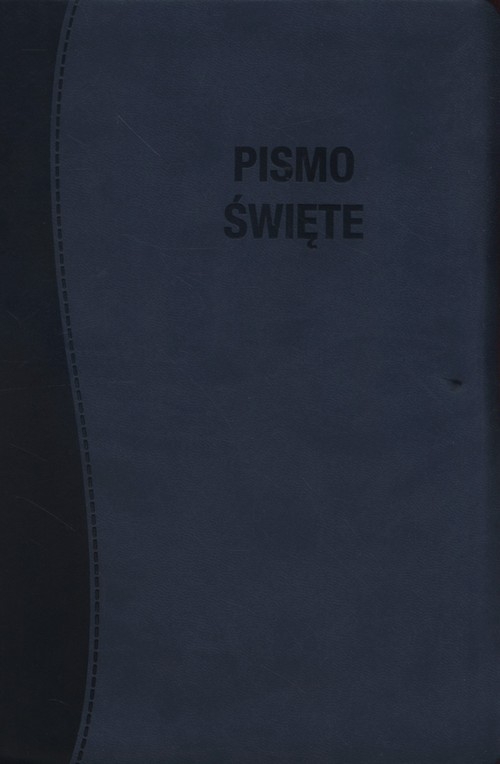 Pismo Święte Nowa Biblia Gdańska granatowa