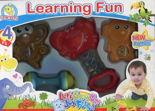 Zestaw grzechotek Learning Fun