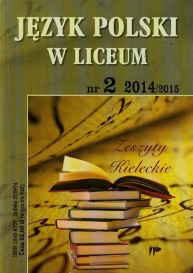 Język polski w liceum 2 2014/2015