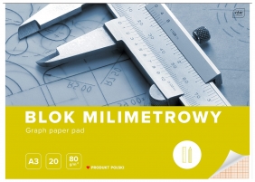 Blok milimetrowy A3 20