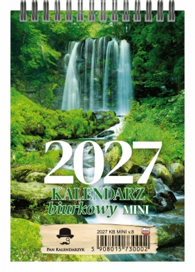 Kalendarz 2027 A5 biurkowy tygodniowy Mini, 1 szt