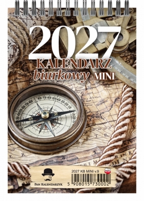 Kalendarz 2027 A5 biurkowy tygodniowy Mini, 1 szt