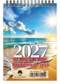 Kalendarz 2027 A5 biurkowy tygodniowy Mini, 1 szt