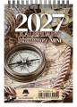 Kalendarz 2027 A5 biurkowy tygodniowy Mini, 1 szt