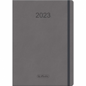 Kalendarz 2023 A5 Flex szary HERLITZ