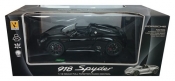 Porsche 918 Spyder zdalnie sterowane skala 1:18 czarne - <br />
