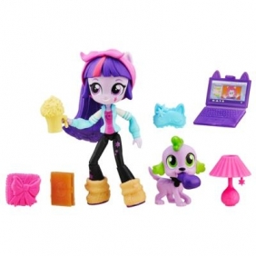 MLP mini lalki Equestria Girl z akcesoriami Twilight Sparkle