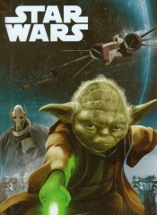 Brulion A5 Star Wars w kratkę 96 kartek Yoda - <br />
