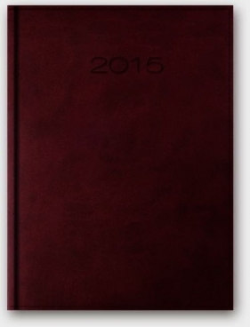 Kalendarz 2015 A5 21D Virando dzienny bordo - <br />