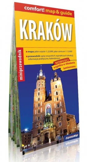 Kraków Miniprzewodnik plan miasta 1:22 000