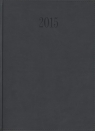 Kalendarz 2015 Książkowy Dzienny A4 z obszyciem TUCSON szary KK-A4D-Lux