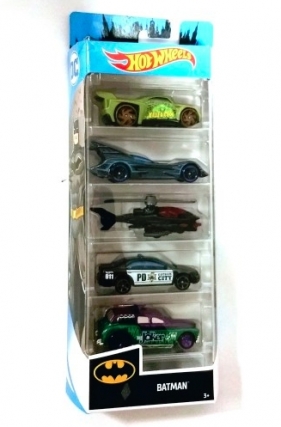 Hot Wheels: Pięciopak - Batman