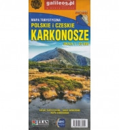Karkonosze polskie i czeskie, 1:25 000 - Opracowanie zbiorowe