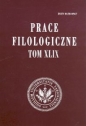 Prace filologiczne T 49