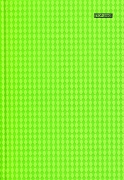 Brulion A5 Top-2000 w kratkę 96 kartek Vinyl Fluo zielony
