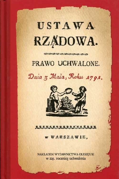 Konstytucja 3 Maja 1791 r. (Uszkodzona okładka)