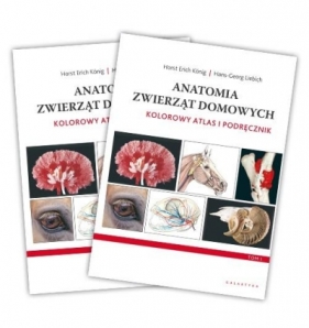 Anatomia zwierząt domowych. Kolorowy atlas... w.4 - Hans-Georg Liebich, Horst Erich König