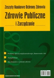 Zdrowie Publiczne i Zarządzanie Tom 6 nr 1-2/2008