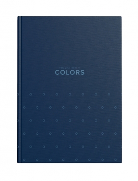 Brulion Top 2000 Colors A5/192k kratka - niebieski