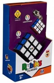 Zestaw Rubik's Classic: Kostka Rubika + brelok