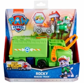 Pojazd z figurką Psi Patrol Big Truck Pups Rocky (6063832/20136538)