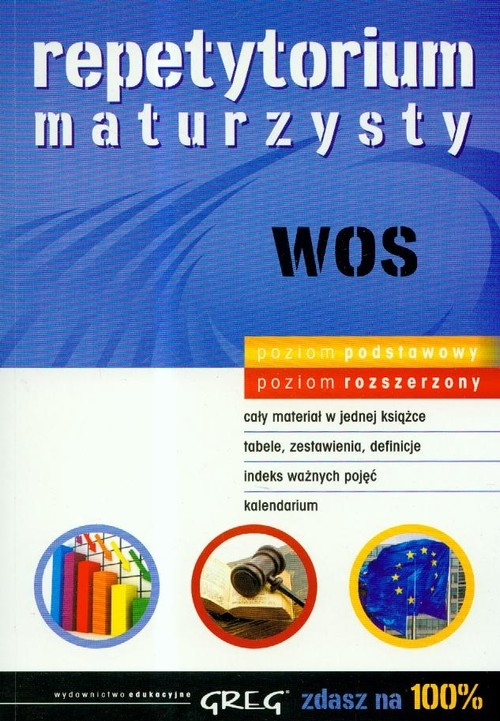 Repetytorium maturzysty WOS poziom podstawowy i rozszerzony