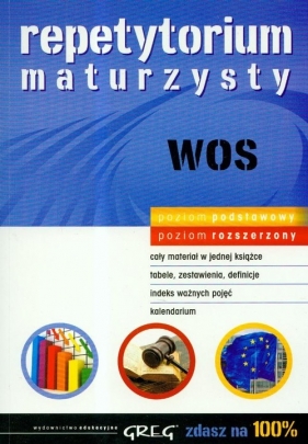 Repetytorium maturzysty WOS poziom podstawowy i rozszerzony - Krystian Paprocki