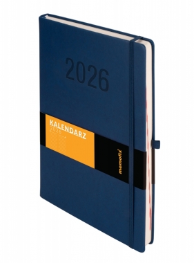 Kalendarz 2026 Memofix A4 DNS - Granatowy
