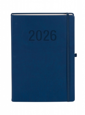Kalendarz 2026 Memofix A4 DNS - Granatowy