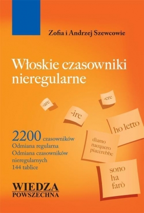 WP Włoskie Czasowniki Nieregularne - Zofia Szewc, Andrzej Szewc
