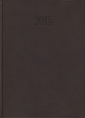 Kalendarz 2015 Książkowy Dzienny A4 z obszyciem TUCSON brązowy