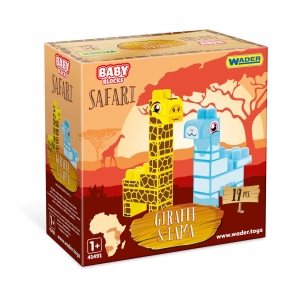 Baby Blocks Safari - klocki żyrafa i lama (41500)