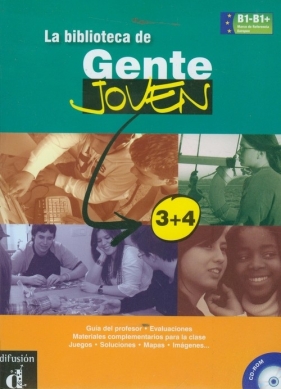 Gente Joven 3+4 La Biblioteca - Martinez M., Carilla P.<br />