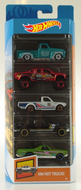 Hot Wheels: Pięciopak - Hot Trucks (01806/FYL18)