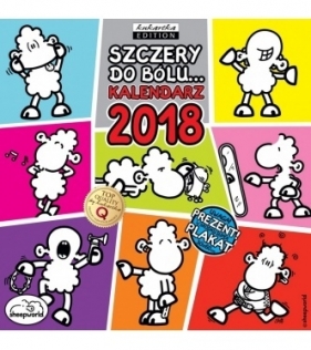 Kalendarz ścienny Sheep Szczery do bólu...2018