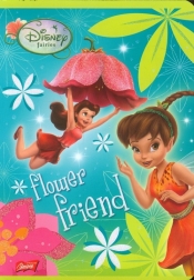 Zeszyt A5 Disney Wróżki w kratkę 16 kartek flower friend