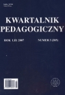 Kwartalnik pedagogiczny nr 3/2007