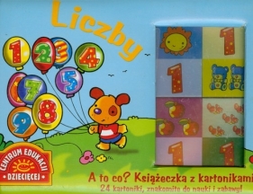 A to co Książeczka z kartonikami Liczby