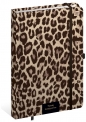 Kalendarz książkowy B5/192k Mat+UV - Leopard