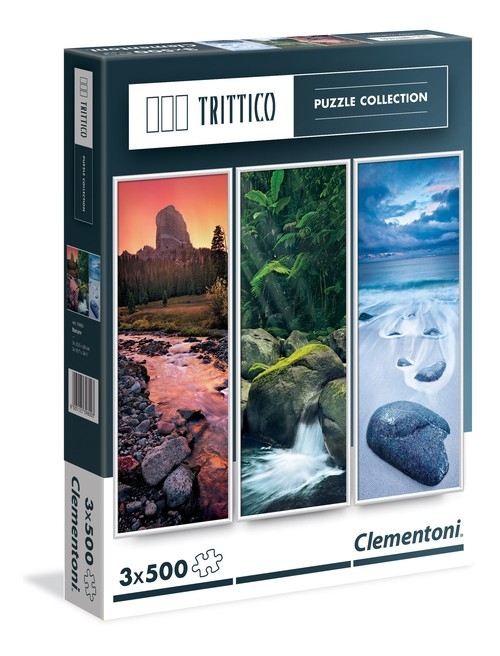 Puzzle Trittico Nature 3x500 (39800)