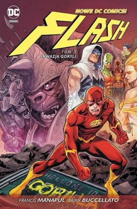 Flash Tom 3: Inwazja goryli - Francis Manapul, Brian Buccellato