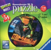 Puzzle 3D Żółwie Ninja 54 Mikey - <br />