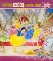Puzzle dwustronne + mazaki 108 Princess (304-37490)