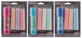 Uchwyt na kredę Jumbo + 3 kredy mix