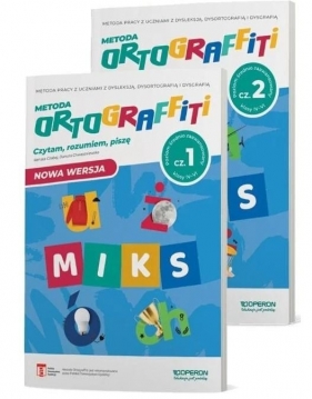 Ortograffiti Miks średniozaawan. cz.1-2 kl 4-6 - Renata Czabaj, Danuta Chwastniewska