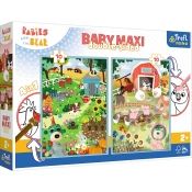 Trefl Primo, Baby MAXI 2x10 - Poznaj Bobaski