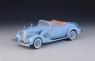 Packard Twelve Model 1407 Bohman & Schwartz Convertible Coupe 1936 (light blue)