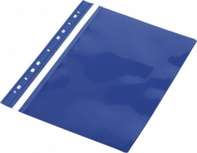 Skoroszyt A4 PVC z europerforacją niebieski(10szt)