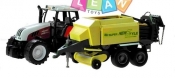 Traktor z maszyną rolniczą